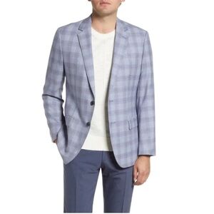 Daniel Hechter Blue Sport Coat with Modern Tailored Fit